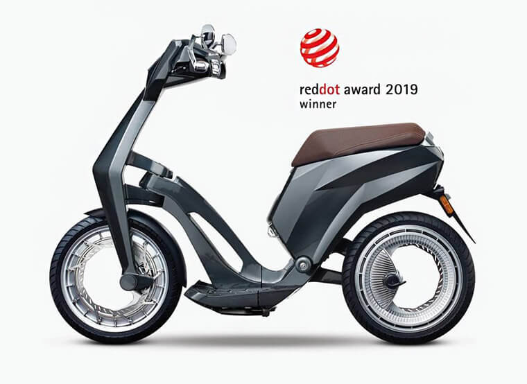 Scooter eléctrico plegable Ujet