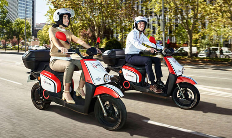 Silence S02 de la empresa de motosharing Acciona