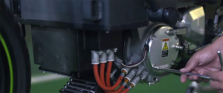 Motor híbrido Kawasaki