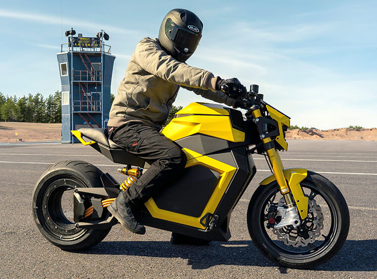 Moto eléctrica Verge TS