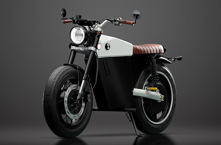 Cafe-racer OX One vista frontal