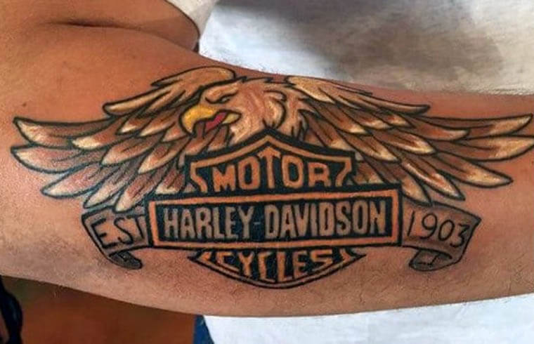 Tatuaje de Harley-Davidson