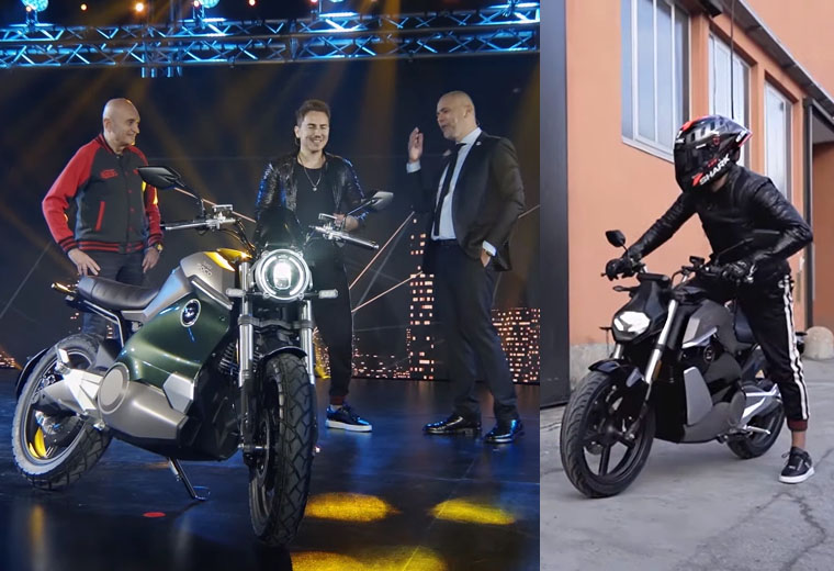 Jorge Lorenzo en gala Vmoto Soco World Premiere 2021