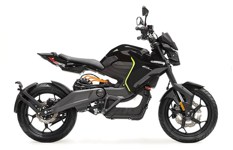 Lateral derecho Voge ER10 negra